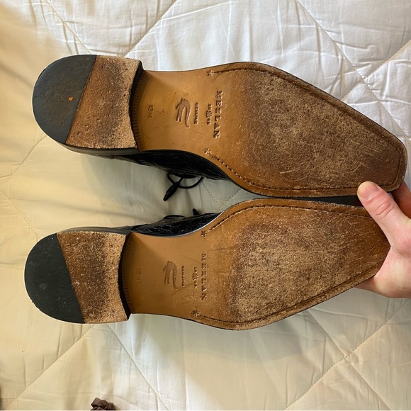 Mens Mezlan Genuine Alligator Dress Shoes - 13M - Picture 7 of 10